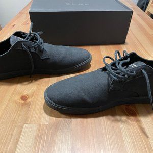 Clae Ellington Textile Black Shoes